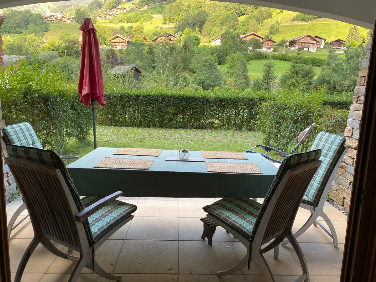 Studio - La Vieze Thermes Park Apartment Val d'Illiez Exterior photo